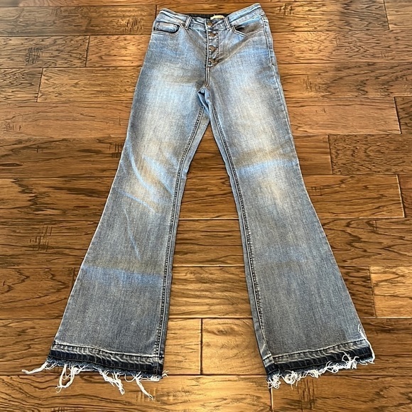GB Gianni Bini High Waisted Flare Size 5 - Picture 1 of 16